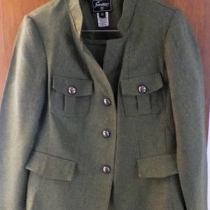 Jacket and skirt suit